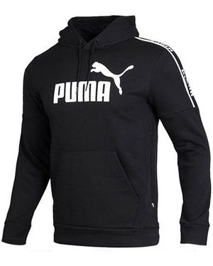 PUMA Shoulder Fleece Lined Knit - Black