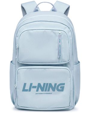 Li-ning Logo Backpack 'Light' - Blue