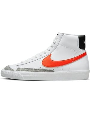 Nike Blazer Mid '77 Vintage Safety' - White