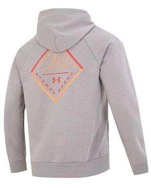 Under Armour Rival Fleece Mountain Hoodie - Grey