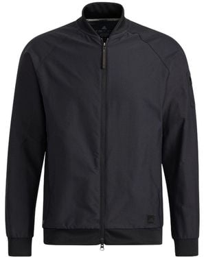 adidas Gt Fz Ls Jk Golf Sports Jacket - Blue