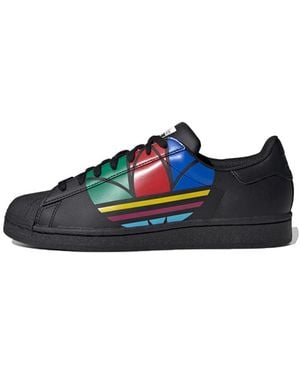 adidas Superstar Pure 'Colorful Trefoil - Blue