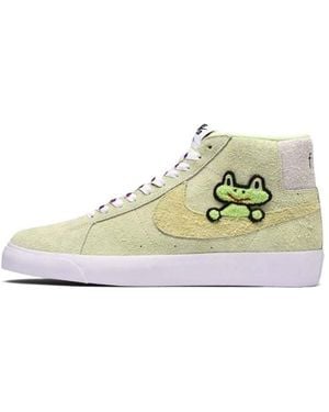 Nike Frog Skateboards X Blazer Mid Sb Qs 'Frog Skateboards' - Metallic