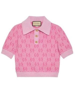 Gucci Gg Polo - Pink