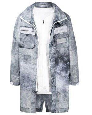 Nike Nike Jordan 23 Engineered Printed Parka Whitegray - Blue