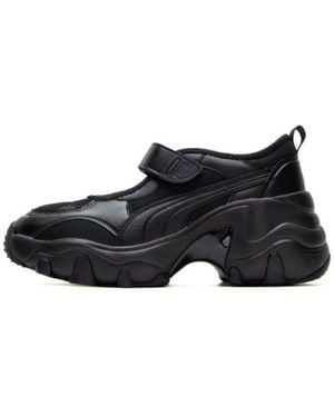 PUMA (Wmns) Pulsar Wedge Sandals - Black