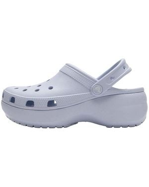 Crocs™ (Wmns) Classic Platform Shoes - Blue