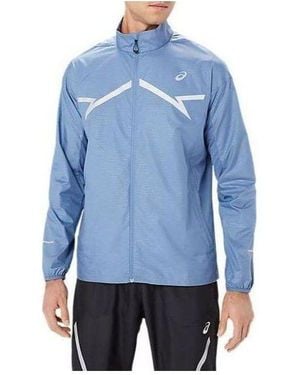 Asics Lite Show Running Jacket 'Denim' - Blue