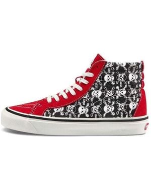 Vans Sk8-Hi 38 Dx 'Skulls' - Red