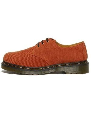 Dr. Martens 1461 Corduroy Oxford Shoes 'Tan' - Brown