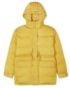Converse (Wmns) Cargo Hooded Down Jacket - Yellow