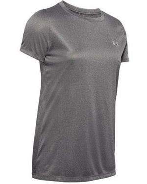 Under Armour (Wmns) Ua Velocity Solid Crew Short Sleeve - Grey