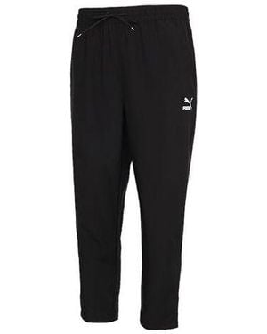 PUMA Classics Silm Tapered Trousers - Black