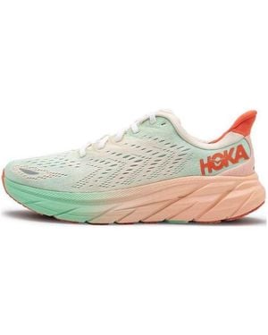 Hoka One One (Wmns) Clifton 8 Mint' - White