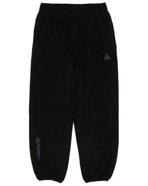 Nike Acg Polartec 'Wolf Tree' Casual Loose Running Trousers - Black