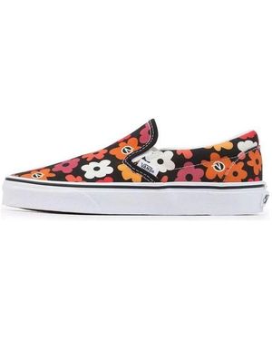 Vans Classic Slip-On 'Flower Print' - White