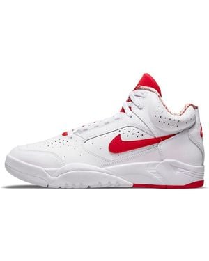 Nike Air Flight Lite Mid University' - White