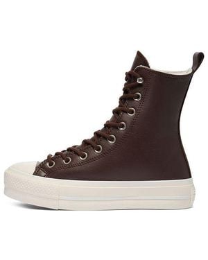 Converse (Wmns) Chuck Taylor All Star Extra-High Platform 'Mountain Club' - Brown