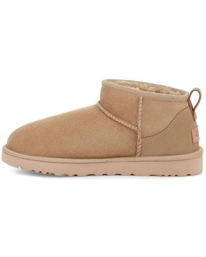 UGG (Wmns) Classic Ultra Mini 'Sand' - Natural