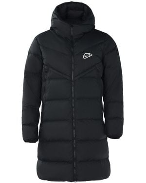 mens nike longline puffer jacket
