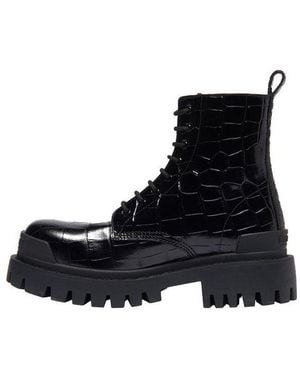 Balenciaga (Wmns) Strike Martin Boots - Black