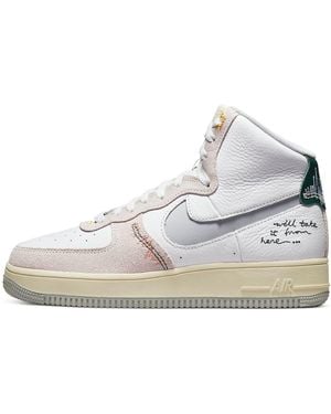Nike (Wmns) Air Force 1 High Sculpt 'We'Ll Take It From Here' - White