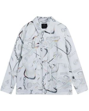 Li-ning X Glare Way Of Wade Graphic Jacket - Blue