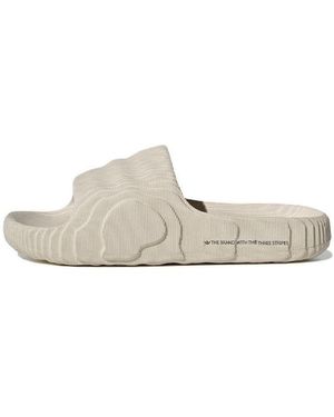 adidas Adilette 22 Slides 'Aluminium' - Natural
