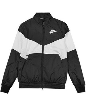 Nike Stand Collar Stay Warm Sports Jacket - Black