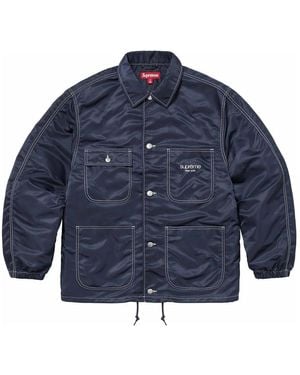 Supreme Nylon Chore Coat - Blue