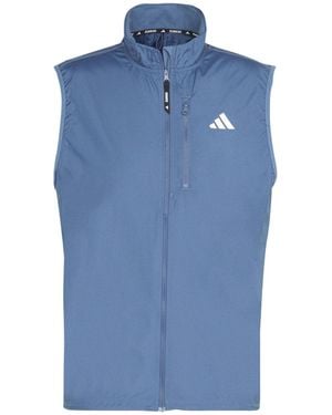 adidas Own The Run Vest Asia Sizing - Blue