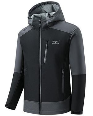 Mizuno Logo Warm Jacket - Black