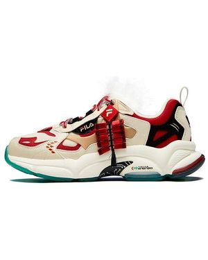 Fila (Wmns) Rjv 'Creamwhite Dark' - Red