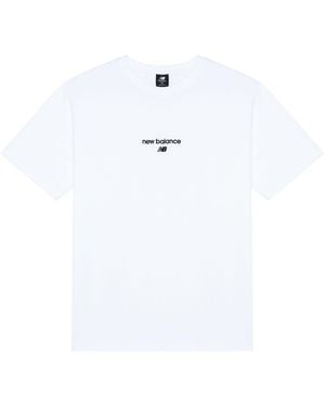 New Balance Logo T-Shirt - White