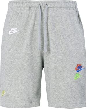Nike As Sportswear Spe+ Ft Short Fta Dk Heather - Grey