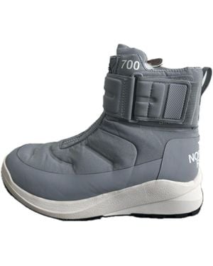 The North Face Nuptse Ii Strap Waterproof Boots 'Tradewinds' - Grey