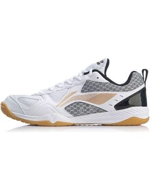 Li-ning Ma Long Signature Table Tennis Shoes - Blue