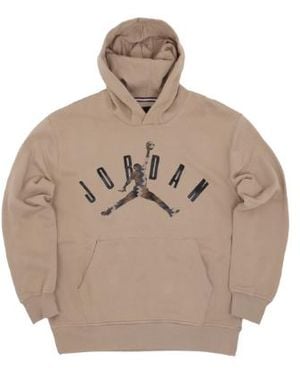 Nike Jordan Flight Mvp Fleece Pullover Hoodie - Natural