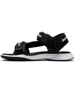 Onitsuka Tiger Ohbori Strap Sandals - Black