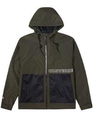Converse Premium Short Down Jacket 'Cargo Khaki' - Green