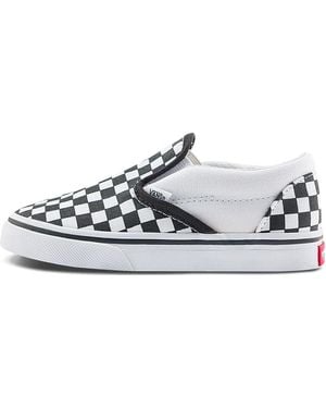 Vans Slip-On 'Checkerboard' - White