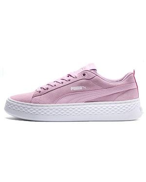 PUMA (Wmns) Smash Platform Sd - Purple
