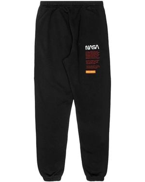 Heron Preston X Nasa Facts Slim Trousers - Black