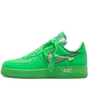 Nike X Off- Air Force 1 Low 'Brooklyn' - Green