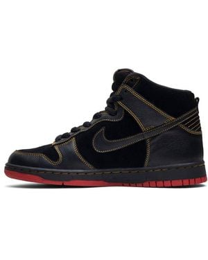 Nike Sb Dunk High Pro 'Unlucky' - Black