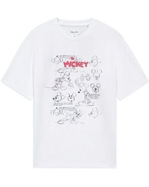 Li-ning X Disney Mickey Mouse Graphic T-Shirt - White