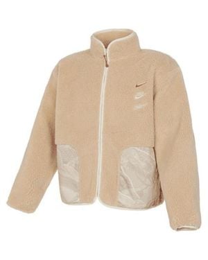Nike Sportswear Cny High-Pile Fleece Jacket Fz6194-126 - Natural