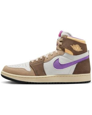 Nike 1 High Zoom Air Cmft 2 'Palomino Wild Berry' - Brown