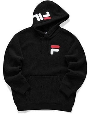 Fila Logo Hoodie - Black