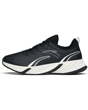Anta (Wmns) Run Collection Fleeced' - Blue